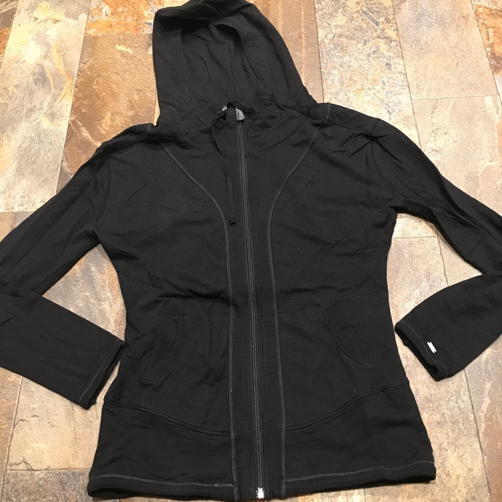 Alo Yoga Bamboo Zip Up Hoodie